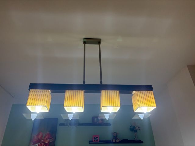 Lámpara techo 4 luces - Moderna