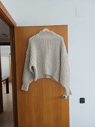 Jersey H&M beige - Punto Gordo