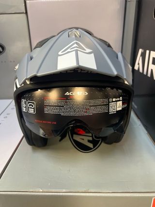 Casco moto XL trial jet Acerbis