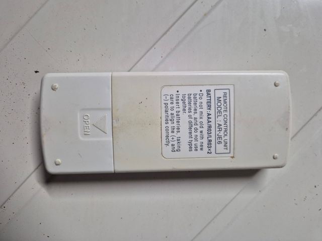 Mando Fujitsu Aire Acondicionado fujitsu