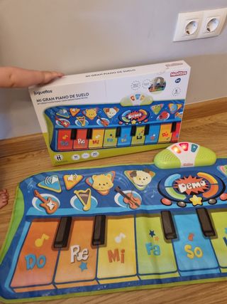 Alfombra Piano Infantil Bebe.
