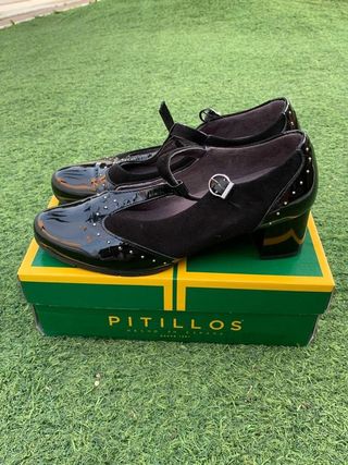 Tacones Pitillos negros mujer 40
