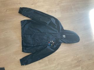 Chaqueta Adidas negra cortavientos