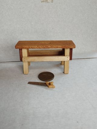 Banco de corte en miniatura 