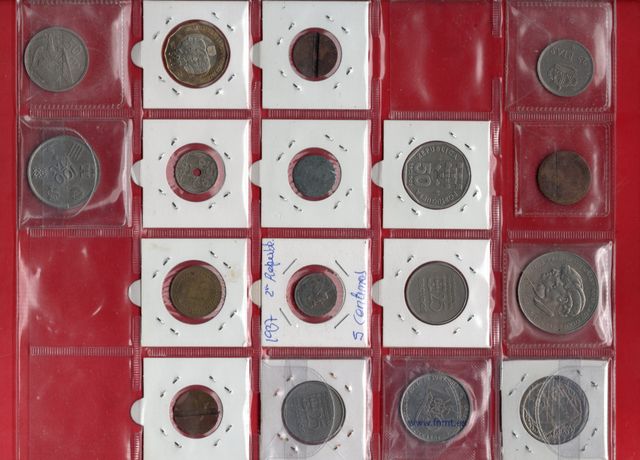 Monedas antiguas con errores