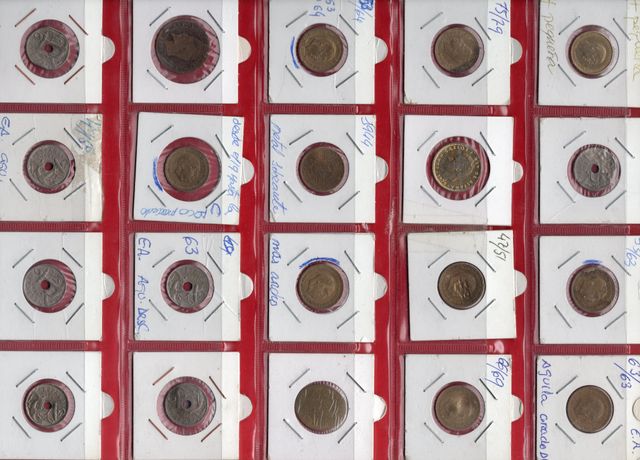 Monedas antiguas con errores