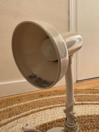 Lampara flexo blanca