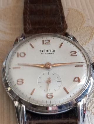 Orologio Teriam vintage uomo