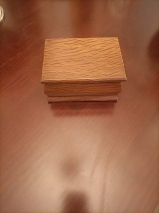 Joyero madera antiguo