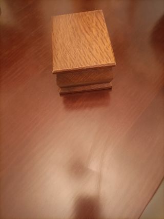 Joyero madera antiguo