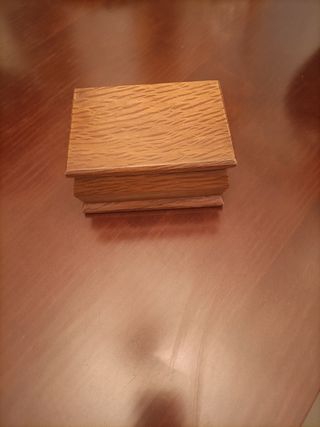 Joyero madera antiguo