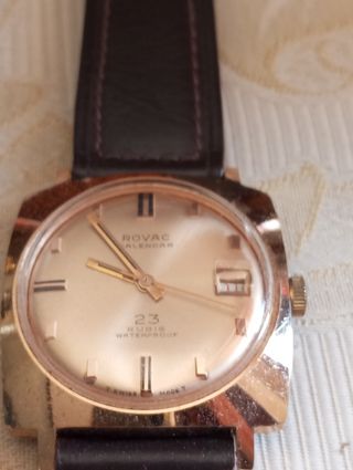 Orologio Rovac vintage uomo