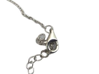 collar plata 925mm con piedra con circonita 19 5cm