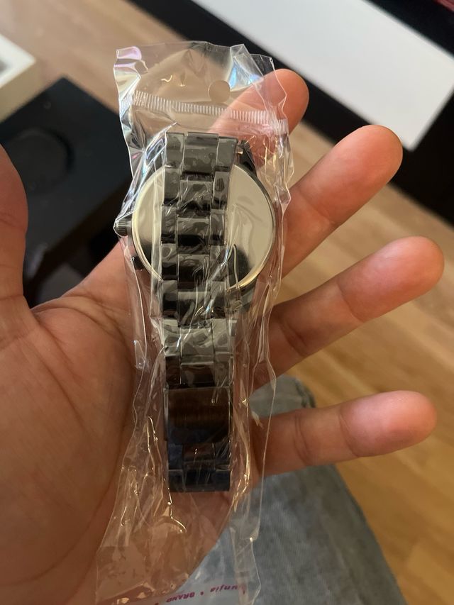 Reloj EYROS - Pulsera negra y azul