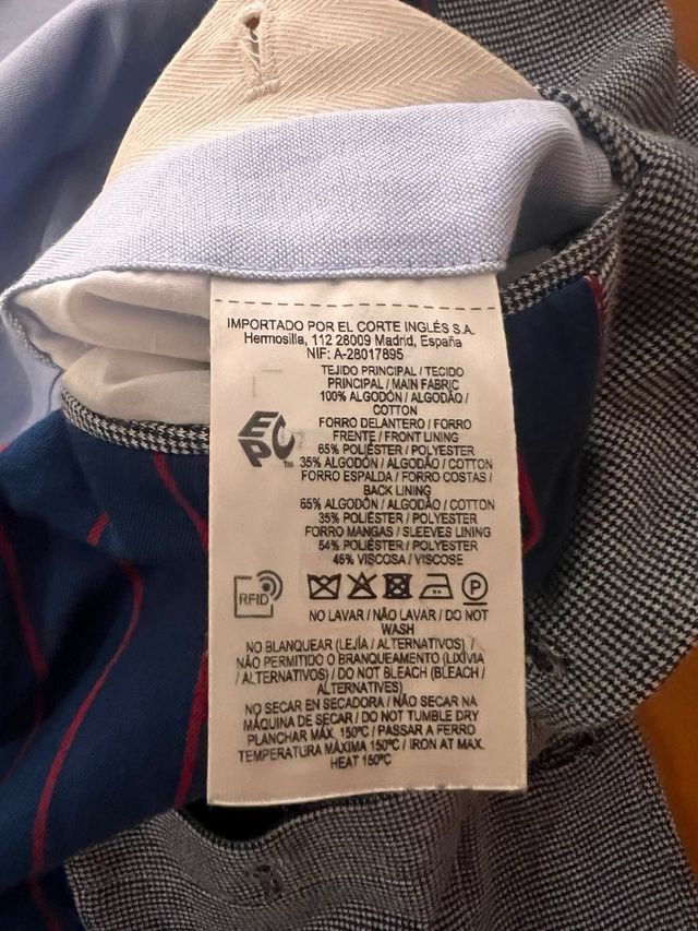 Americana STUDIO CLASSICS Azul - Talla 50