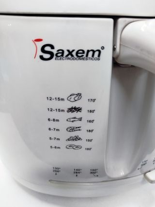 Freidora Saxem - Blanca Nuevaa!!!