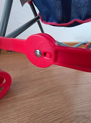 Cochecito bebé plegable para muñecos y bebés