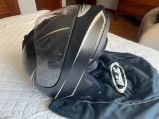 Casco moto HJC S - gafas solares