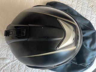 Casco moto HJC S - gafas solares
