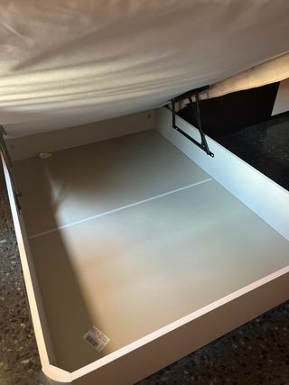 Cama completa marrón beige