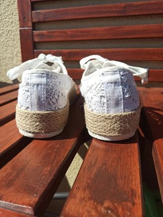 Scarpe sportive pizzo bianche