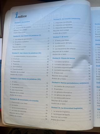 Lengua y Literatura 1 Bachillerato