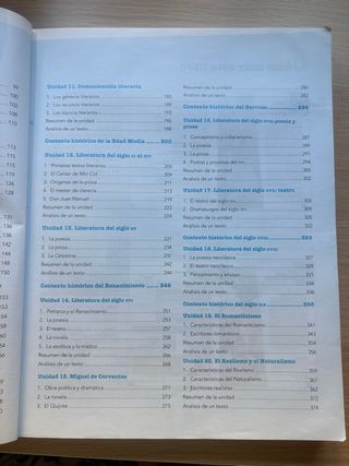 Lengua y Literatura 1 Bachillerato