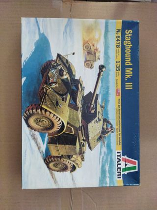 Maqueta Staghound Mk III Italeri 6478
