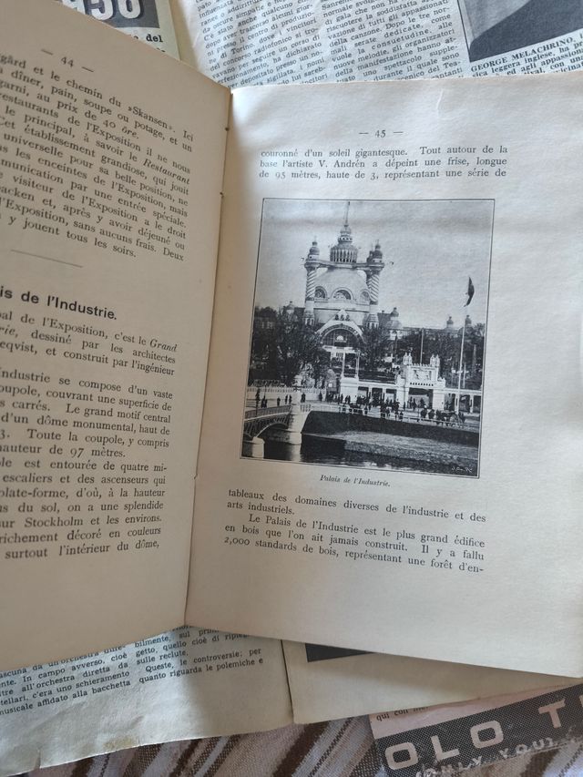 Guida esposizione generale Stoccolma 1897