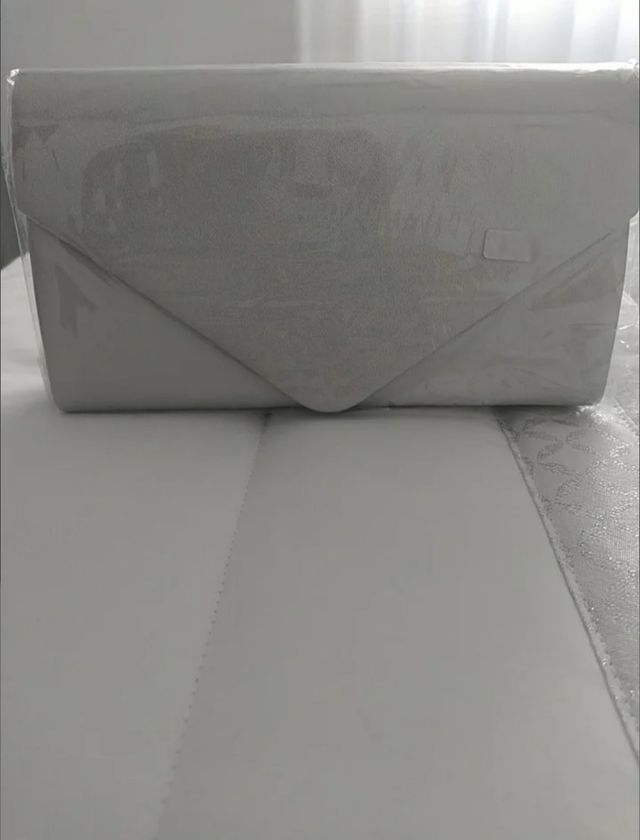 Bolso de mano  plata
