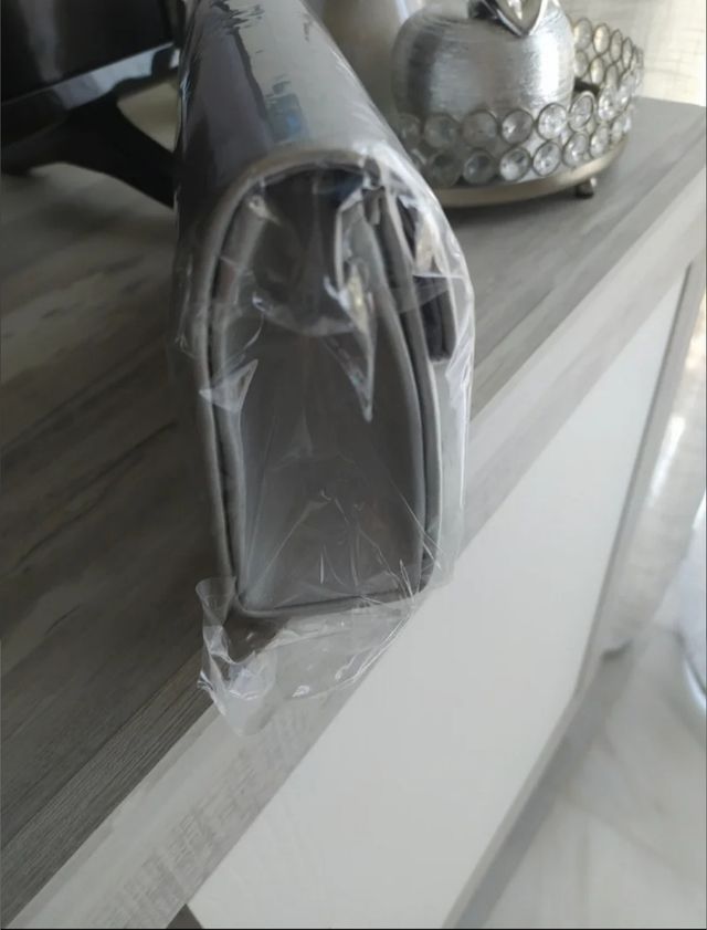 Bolso de mano  plata
