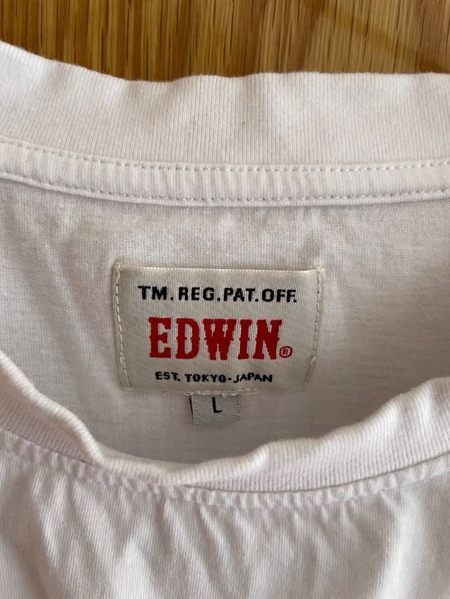 Camiseta Edwin blanca