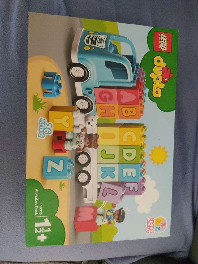 Lego duplo camión abecedario 