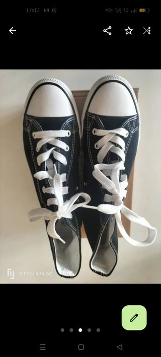 Chollo!!!nZapatillas Lefties negras talla 42.
NUEV