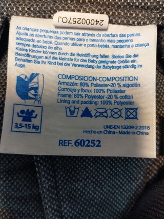 Mochila portabebés Ergobaby Egonomica