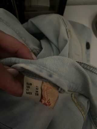 Chaqueta vaquera Bershka - Azul claro