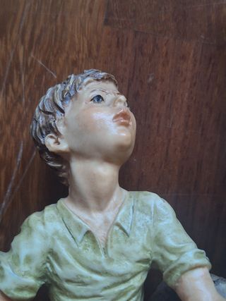 Figura 2 niños sandía porcelana