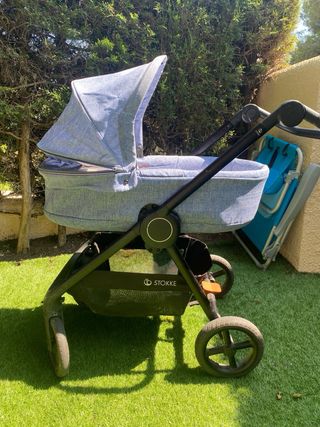 Stokke Beat: capazo y silla de paseo.
