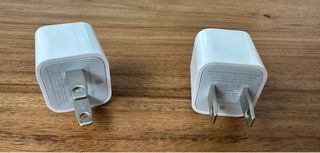 2 Cargadores Apple USA, para red americana.