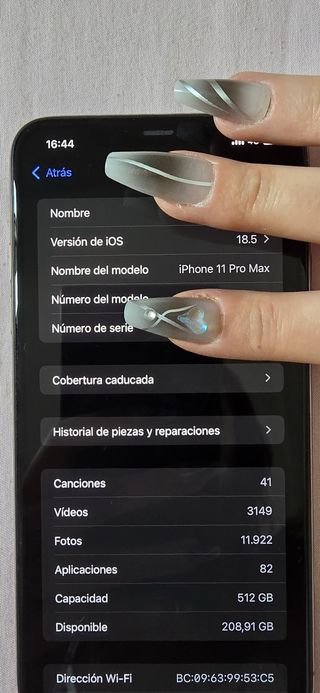 iPhone 11 Pro Max 512GB - Dorado gold