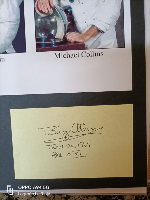 Autógrafos Apollo 11: Armstrong & Aldrin