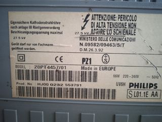 TELEVISOR PHILIPS 28 PULGADAS (TUBO)