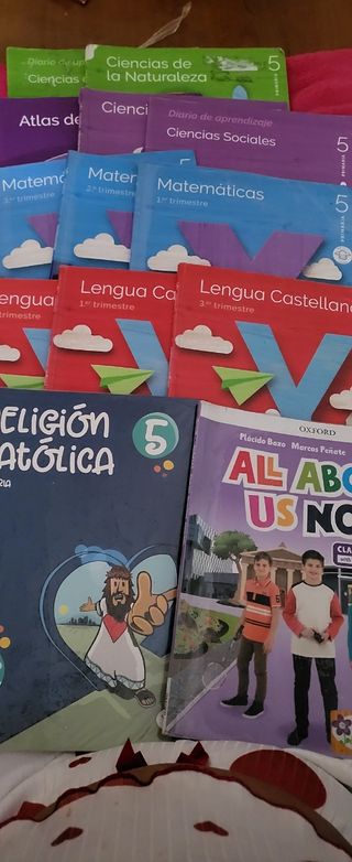 LIBROS 5° DE PRIMARIA