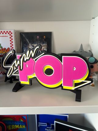 SUPER POP - Logo 3D multicolor