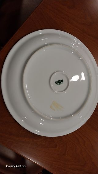 Prato Decorativo - Flores Pintadas à Mão