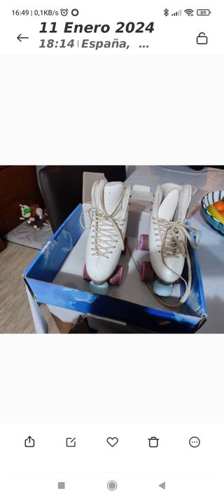 Patines profesionales seminuevos