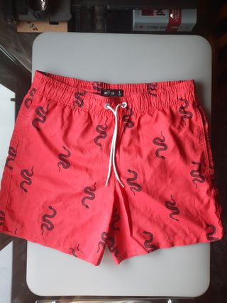 Bañador Hollister estampado 
