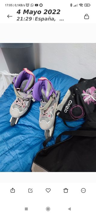 Patines en línea y Patines clásicos