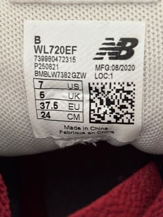 Zapatillas New Balance 720 nuevas talla 37,5
