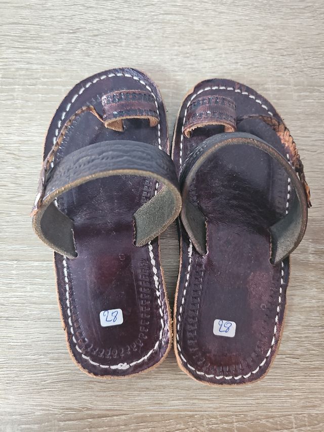 Scarpe da ginnastica in pelle e maglia per bambino